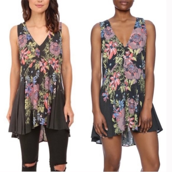 Free people backyard tunic/dress size s - Picture 2 of 12